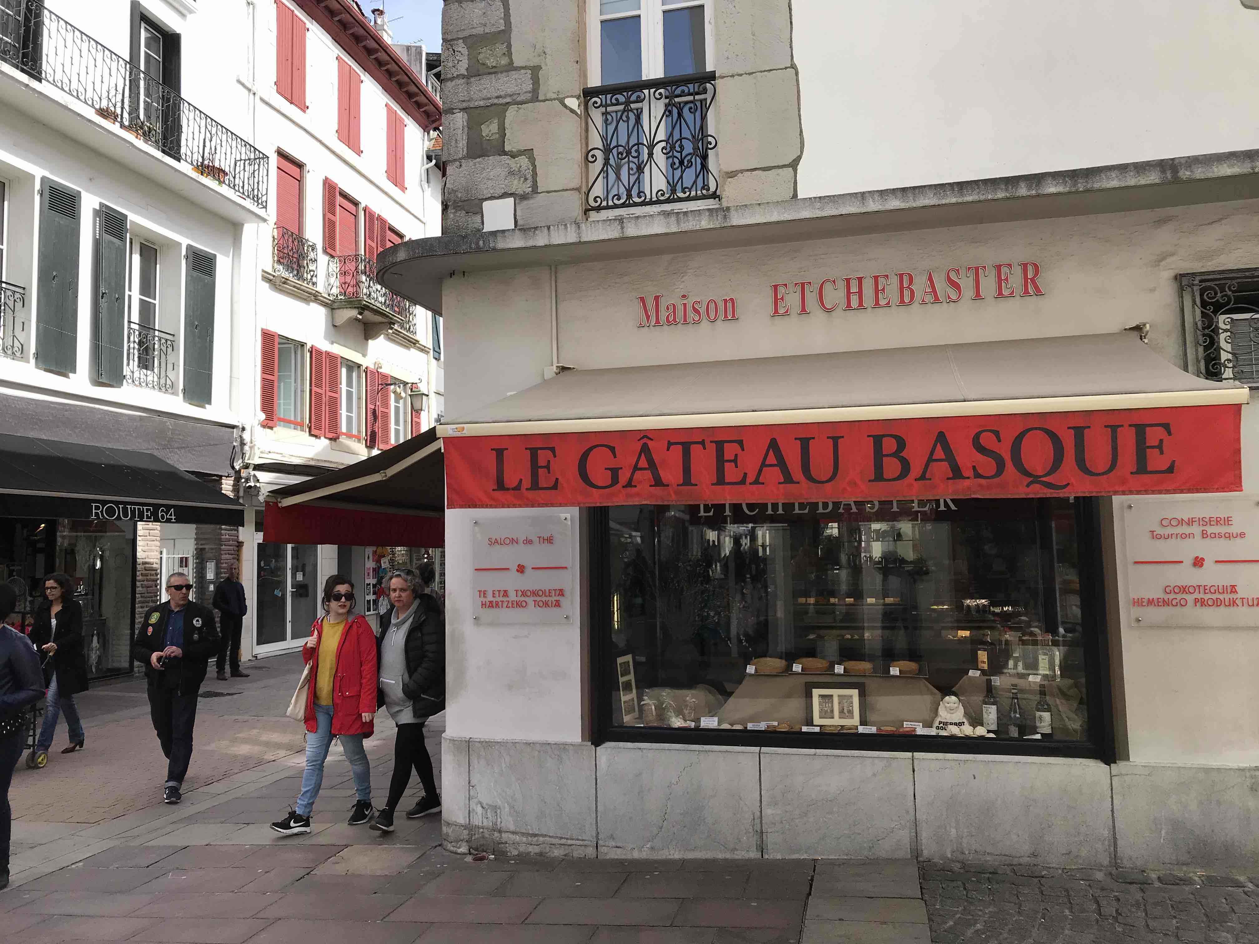 gateau Basque in saint jean de luz