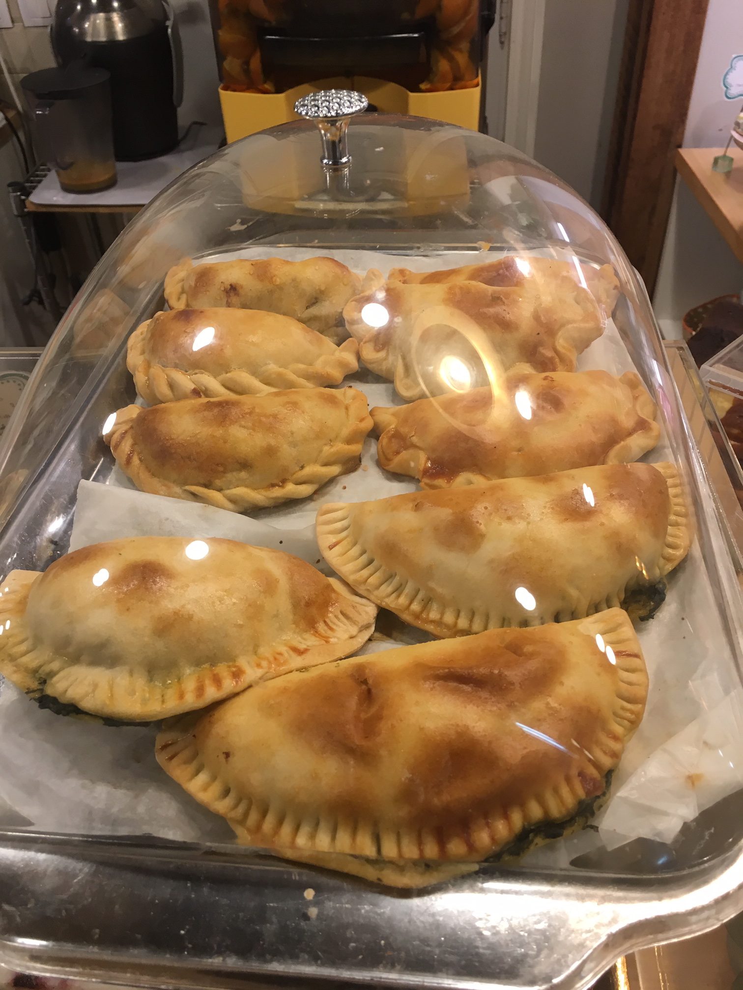 Argentinian empanadas in San Sebastian