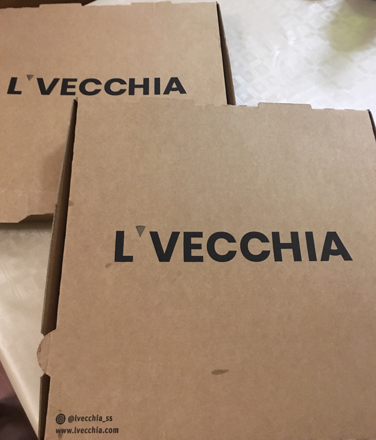 L'Vecchia pizza in San Sebastian