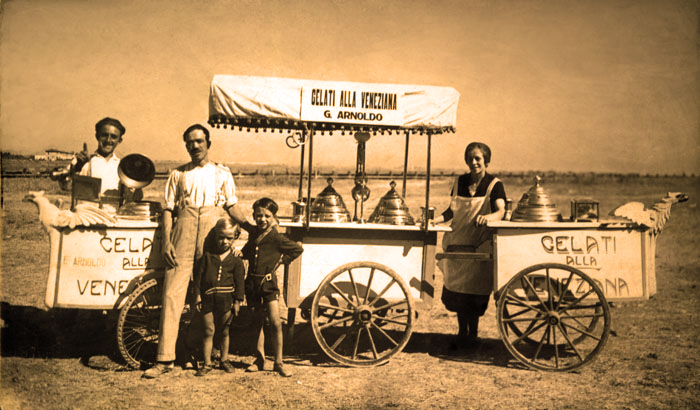 oldest ice cream in San Sebastian